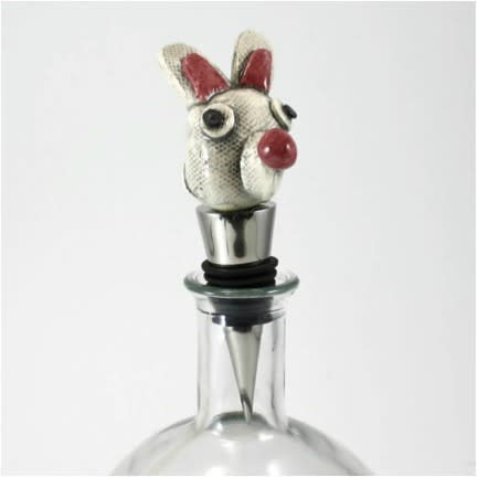 Easter Bunny Bottle Stopper