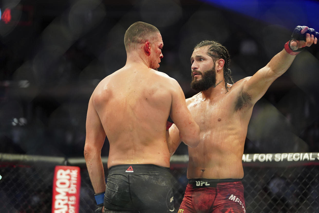 The Nate Diaz-Jorge Masvidal rematch is now officially set, though it will take place in a boxing ring.