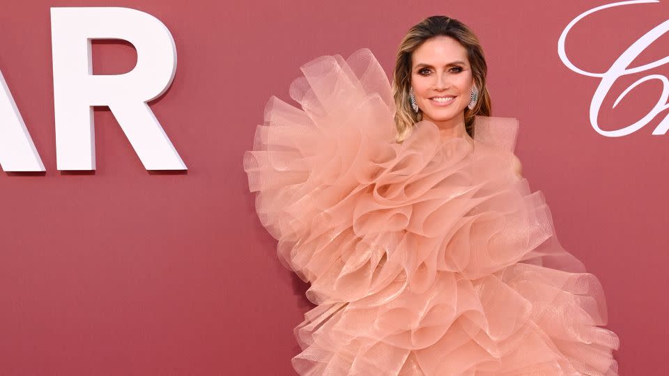 Heidi Klum in Lever Couture on May 23. - Michael Buckner/Variety/Getty Images