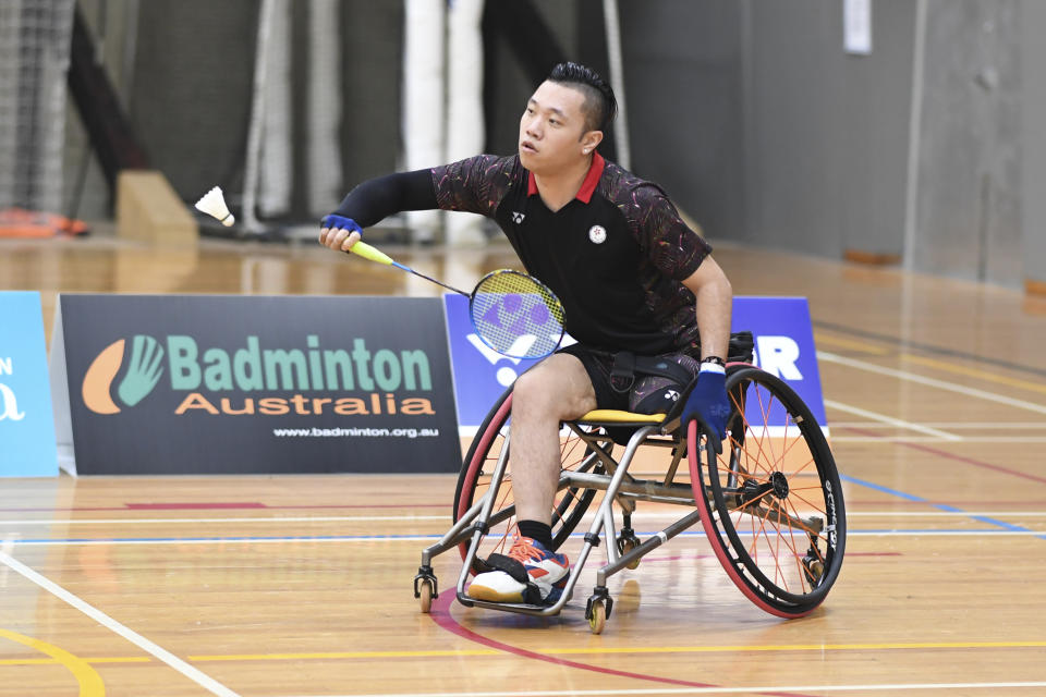 陳浩源把自己和金正俊喻作輪椅羽毛球壇的林丹和李宗偉！