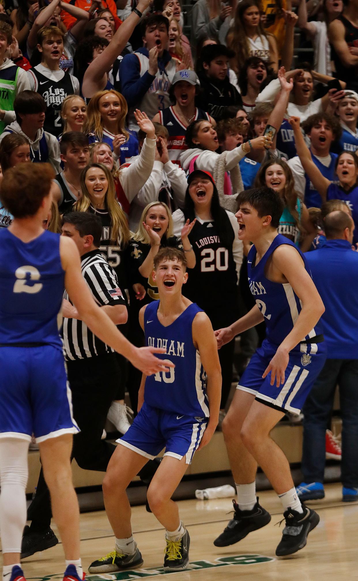 Oldham County’s Max Green recently signed to play basketball at Holy Cross.