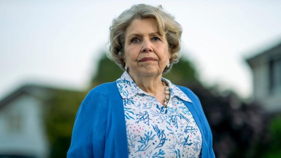 Anne Reid in The Sixth Commandment on BBC. 