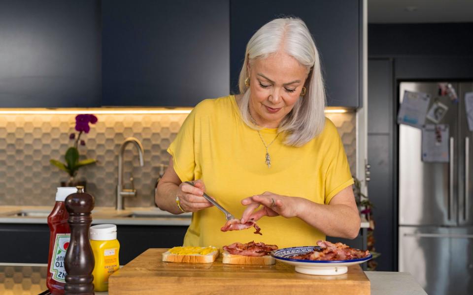 Silvana Franco opts for a 'thin cut' of bacon grilled at 'full-pelt'