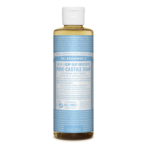 Dr. Bronner Pure Castille Liquid Soap Baby Unscented