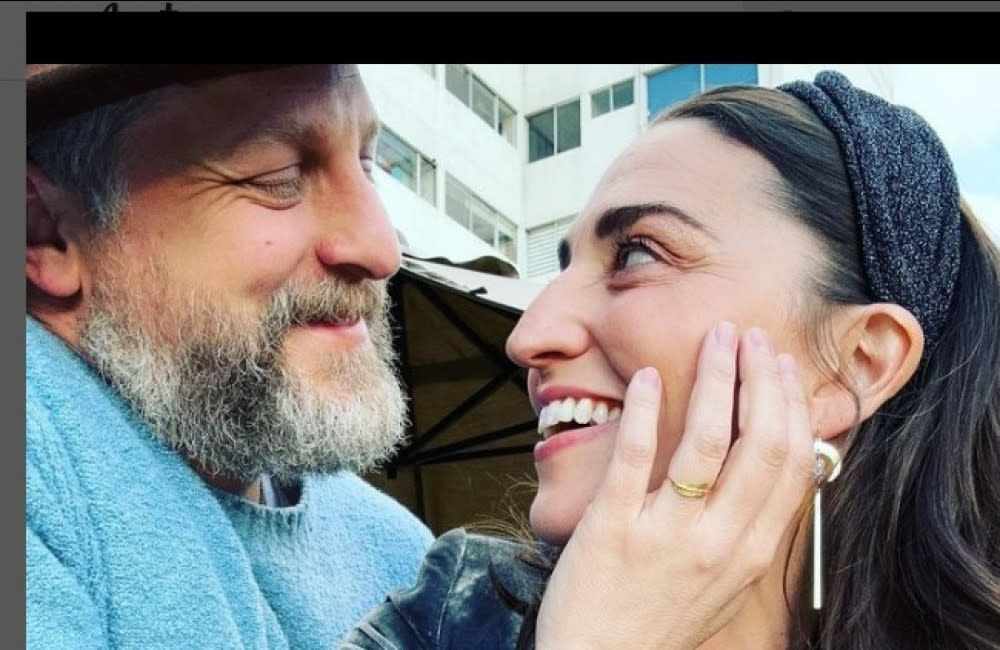 Joe Tippett and Sara Bareilles are engaged (c) Instagram credit:Bang Showbiz