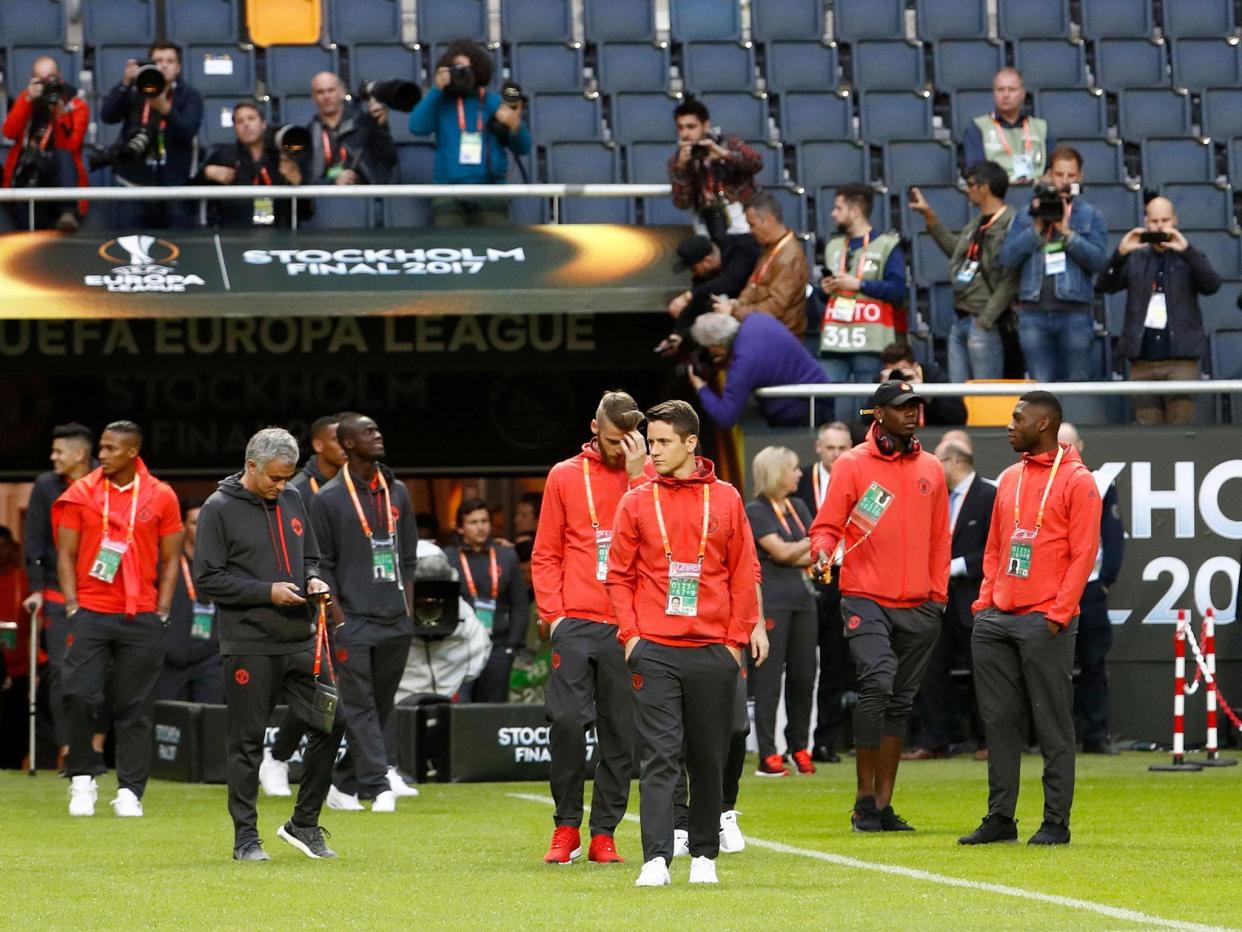United's players are prepared to go ahead with the final despite Monday's attack: Getty