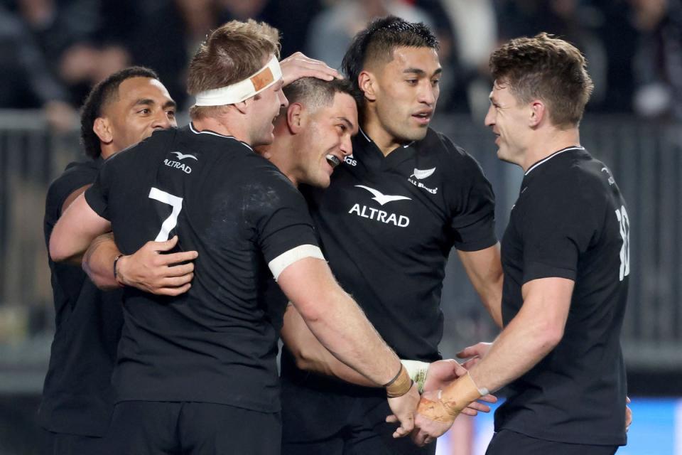 New Zealand were emphatic winners against Ireland (AFP via Getty Images)