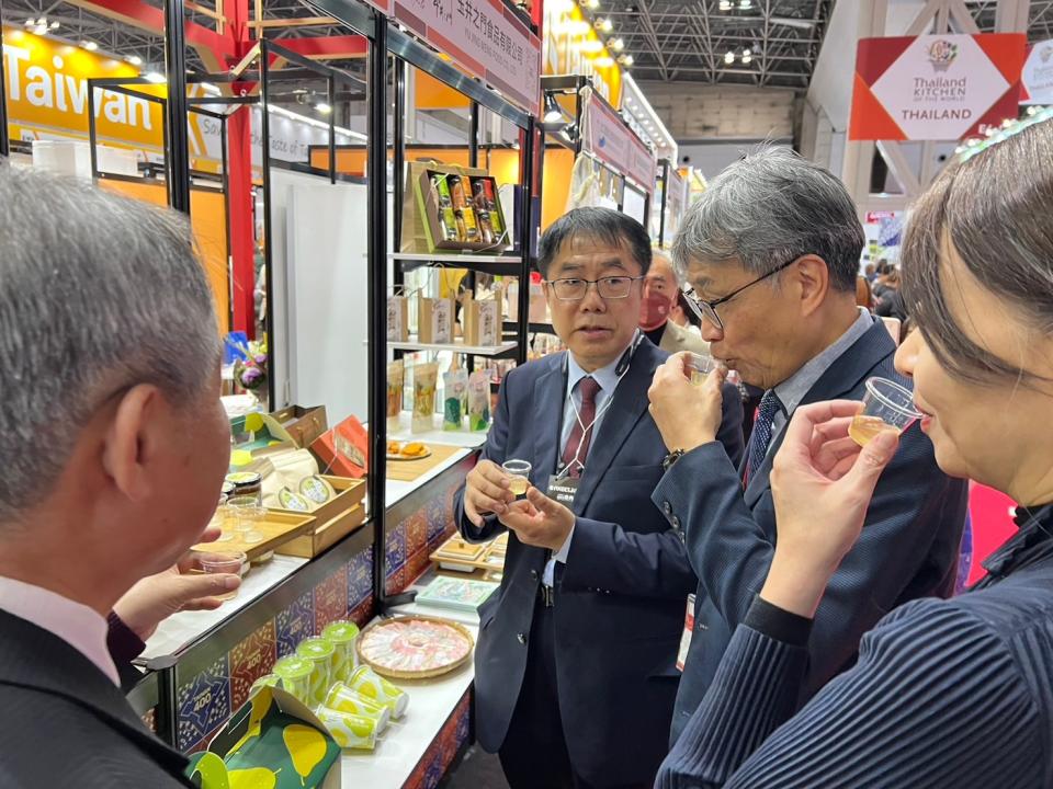 黃偉哲市長率台南隊參加東京食品展成果亮眼，外銷訂單創數倍佳績。（圖：南市府提供）