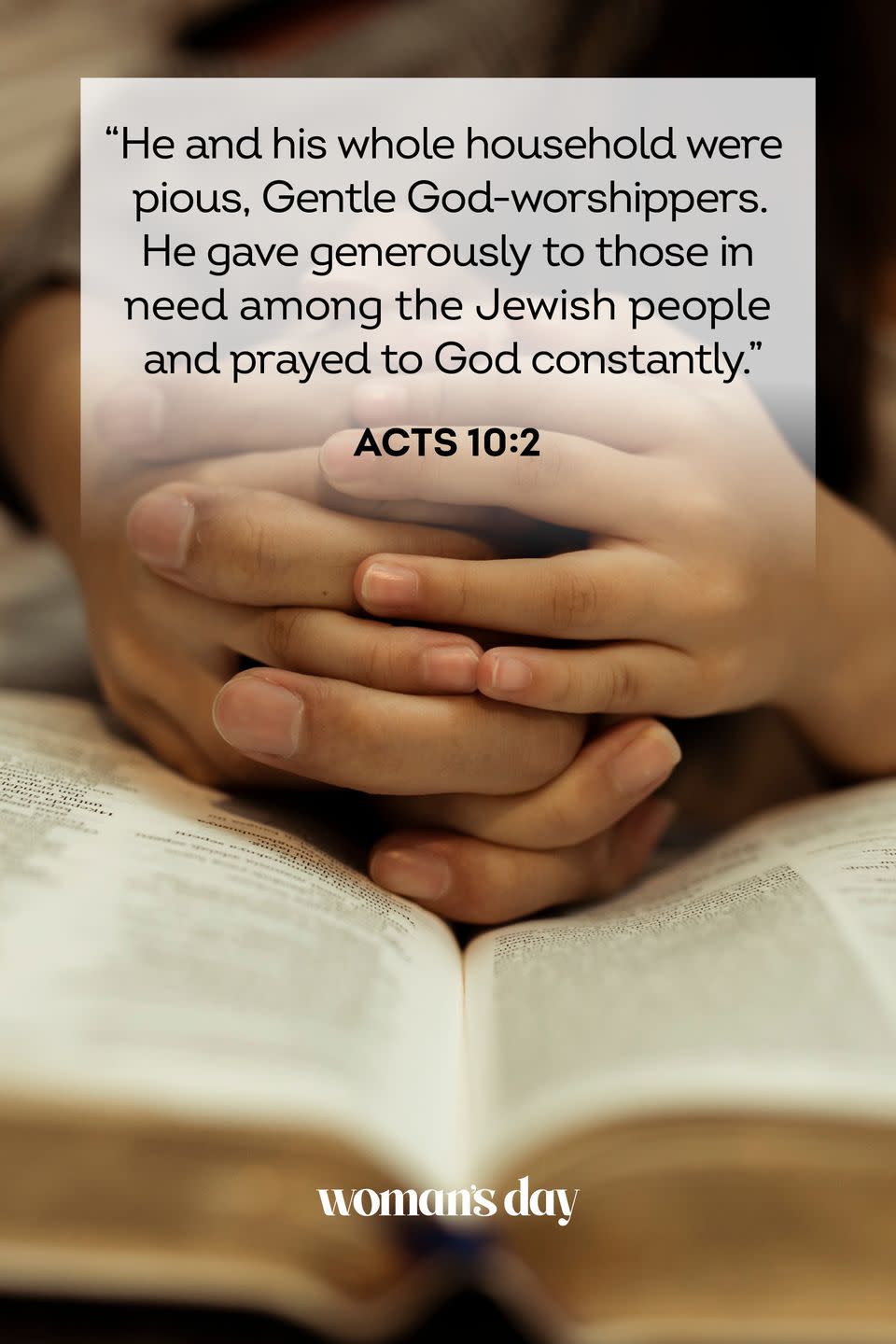 22) Acts 10:2