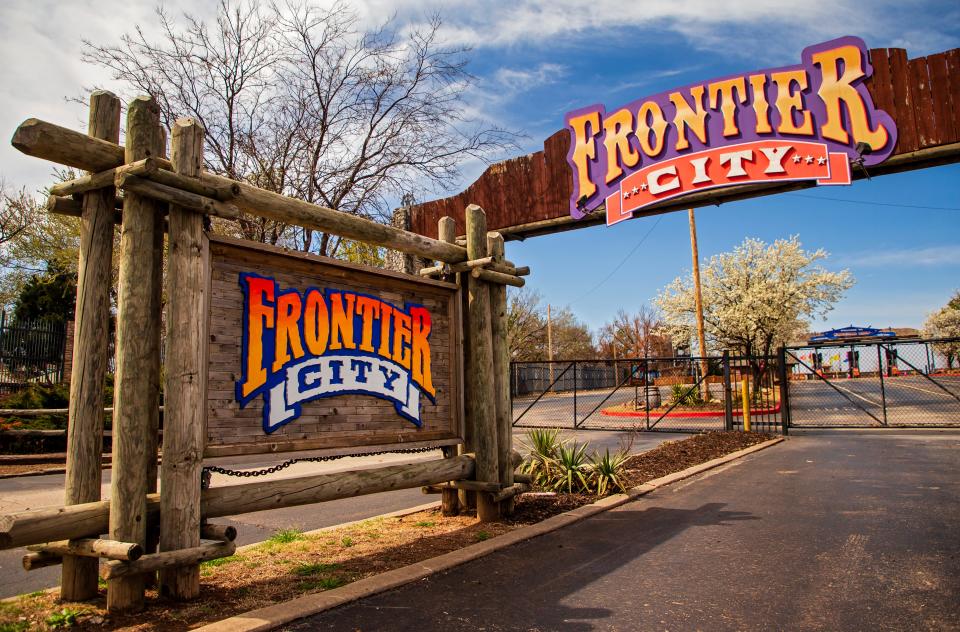 Frontier City offers roller coaster and other rides, as well as entertainment.