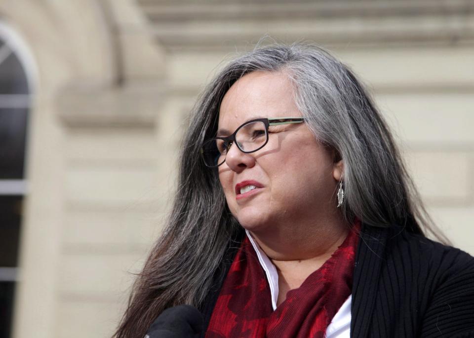 In 2017, Lynn Gehl, who is Algonquin Anishinaabe-kwe, won a case before the Federal Court of Appeal after struggling for years to be registered under the Indian Act. THE CANADIAN PRESS/Colin Perkel