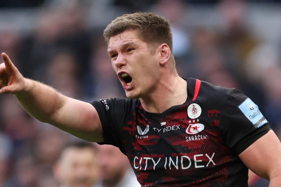 Owen Farrell is likely to be involved in this weekend’s Champions Cup clash  (Getty Images)