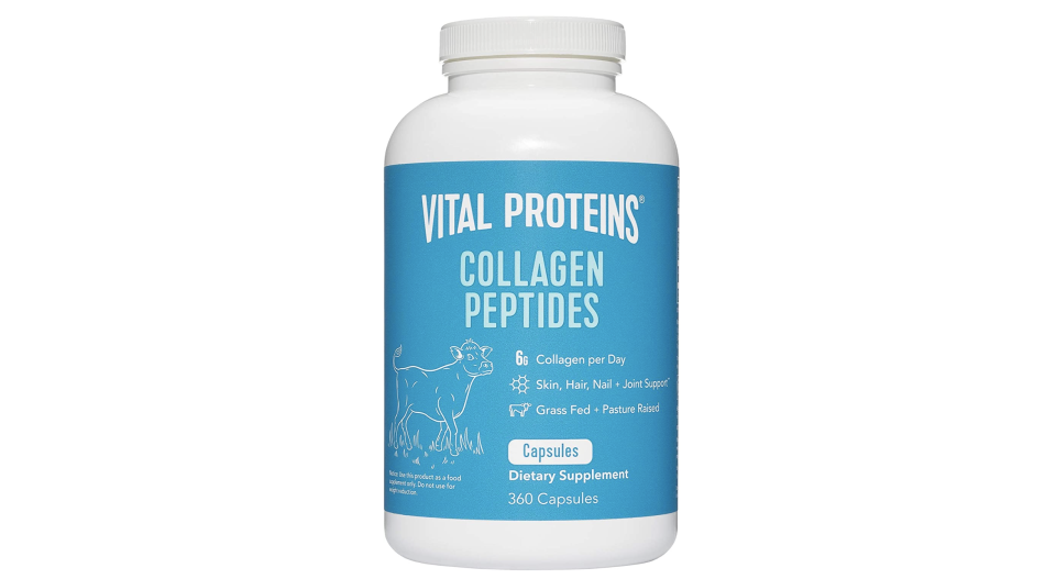 Vital Proteins Suplemento de píldoras de colágeno. (Foto: Amazon)
