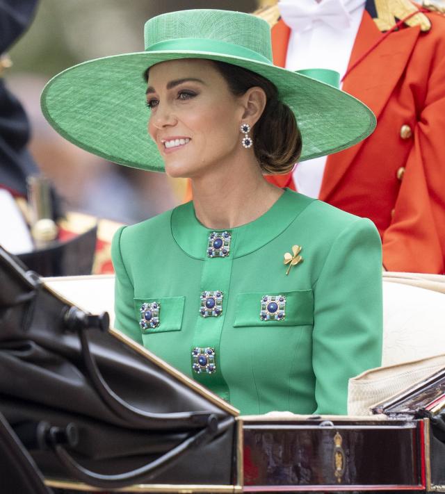 Kate Middleton Is Gorgeous in Green for First Trooping the Colour