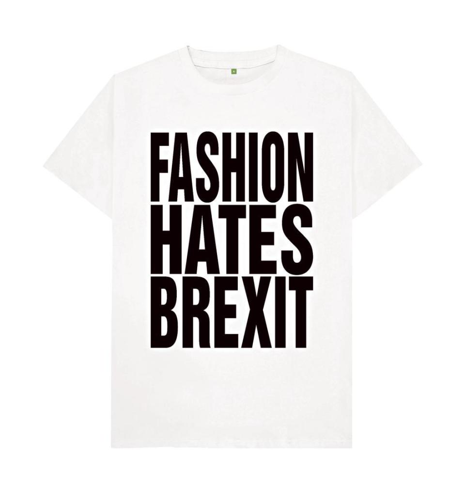 Loud and clear: Katharine Hamnett’s T-shirt