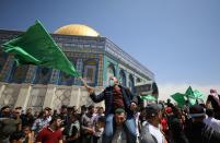 Protest over the possible eviction of several Palestinian families in the Sheikh Jarrah neighbourhood