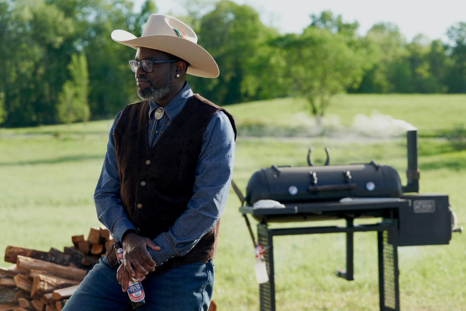 Lil Rel Howery as Taffy in <i>Poker Face</i>.<span class="copyright">Karolina Wojtasik—Peacock</span>