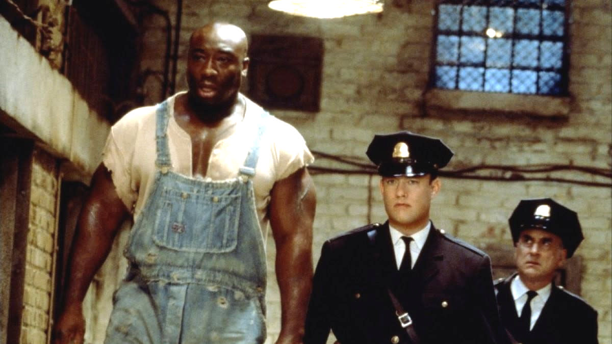 Tom Hanks and Michael Clark Duncan star in 'The Green Mile'. (Warner Bros)