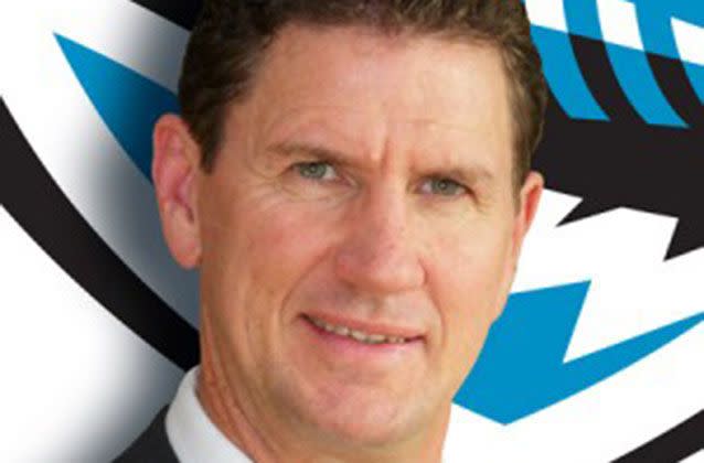 Cronulla Sharks chairman Damian Keogh has stood down after drugs charges. Picture: Cronulla Shark