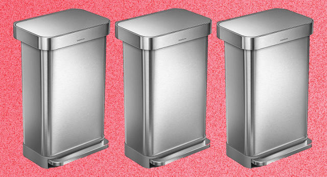 Simplehuman Rectangular Step 55-Liter Trash Can Review