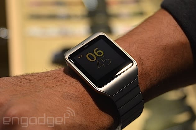 still-new SmartWatch 3 gets a stainless steel makeover Engadget