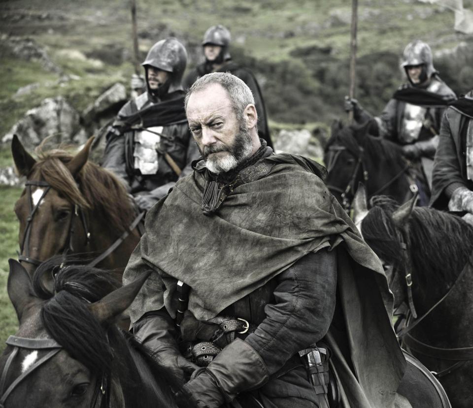 Los Angeles, CA. USA. Liam Cunningham in the ©HBO  TV series: Game of Thrones - season 2 (2012). Ref: LMK106-33891-020412 Supplied by LMKMEDIA. Editorial Only. Landmark Media is not the copyright owner of these Film or TV stills but provides a service only for recognised Media outlets. pictures@lmkmedia.com