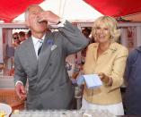 <p>Historically, members of the British royal family were advised not to eat shellfish to avoid getting sick. Oysters, clams and mussels, for example, contain marine toxins that can lead to food poisoning — although that didn’t stop Charles from sampling oysters at the Whitstable Oyster Festival!</p>