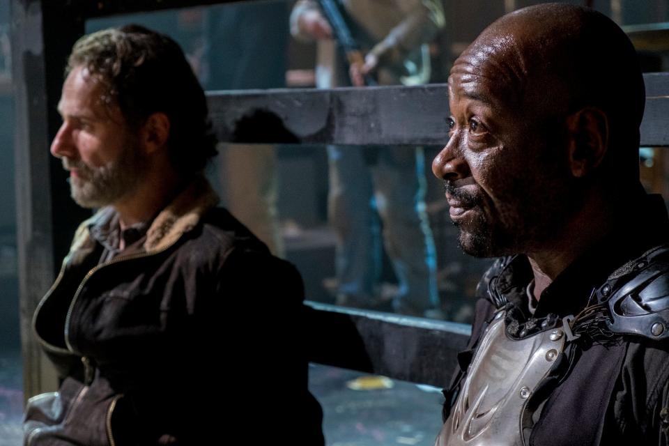 TWD 814 Rick and Morgan