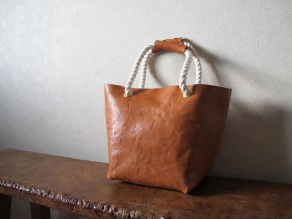 Rope + Linen Tote