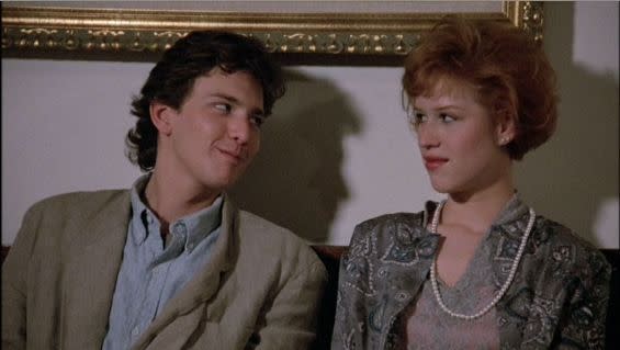Andrew McCarthy and Molly Ringwald