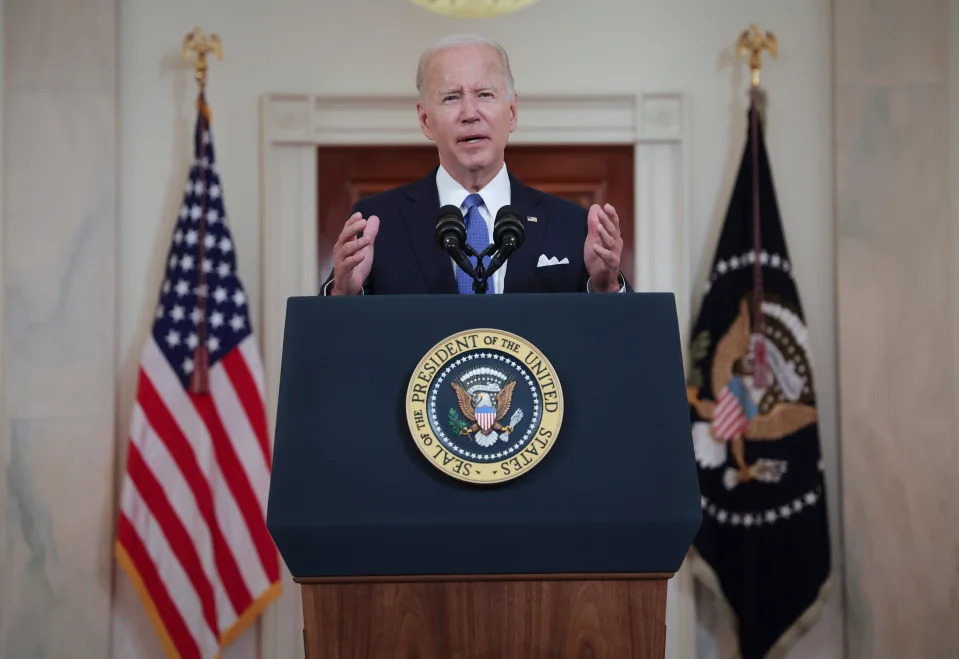 Biden speaks about Roe v. Wade reversal