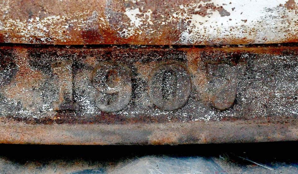 Jennings Heating and Cooling staff found the date on the furnace that had been in Brenda Deeter's Orrville Home. The year 1907 is clearly shown. The furnace was made by Twentieth Century Furnaces in Akron.