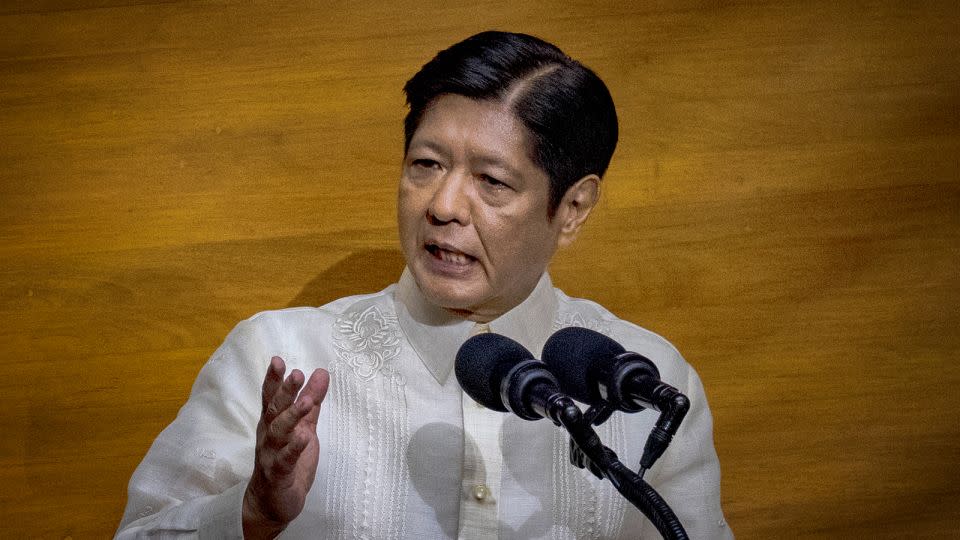 Philippine President Ferdinand Marcos Jr. announced an immediate ban on POGOs during his third state of the nation address on July 22, 2024. - Ezra Acayan/Getty Images