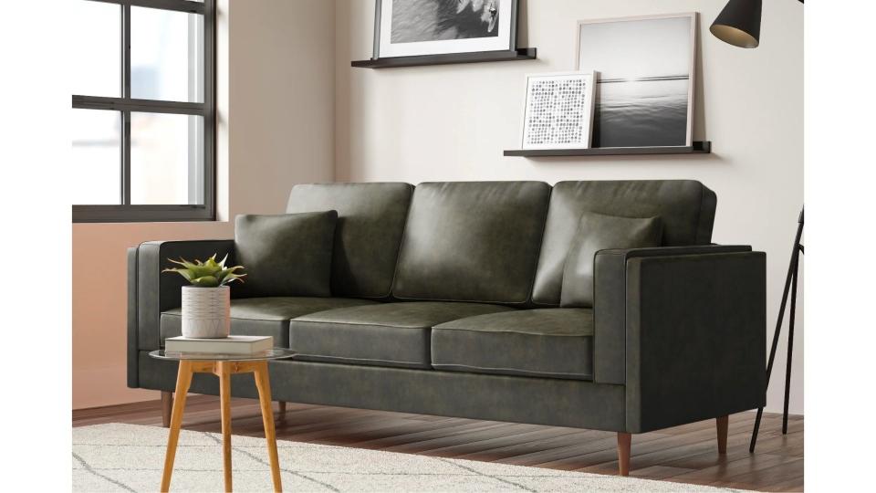 Best Faux Leather Couches and Sofas