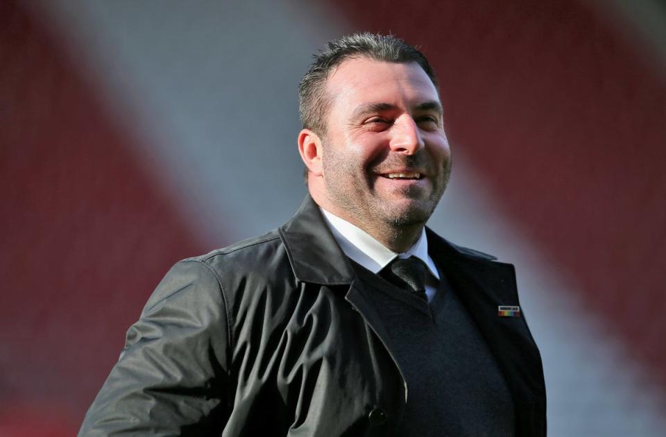 David Unsworth has signed a three-year contract at Oldham (Mark Kerton/PA) (PA Archive)