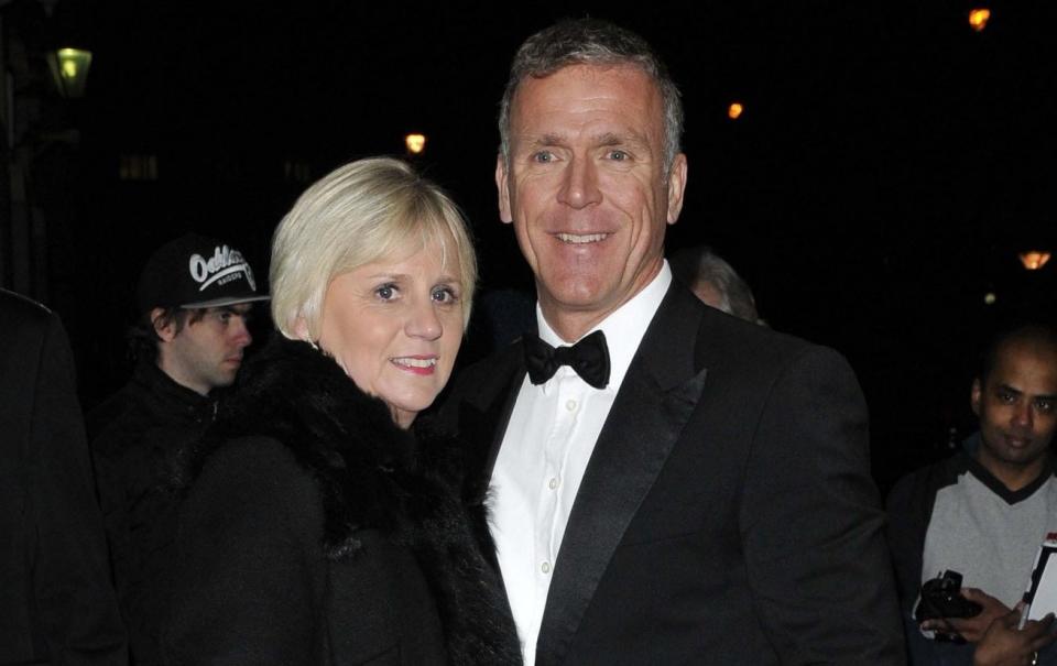 Lynn Stewart and Alec Stewart