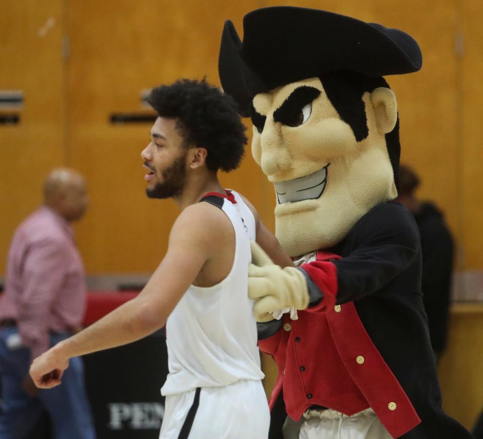 Don't call William Penn's mascot Bill. He gets angry.