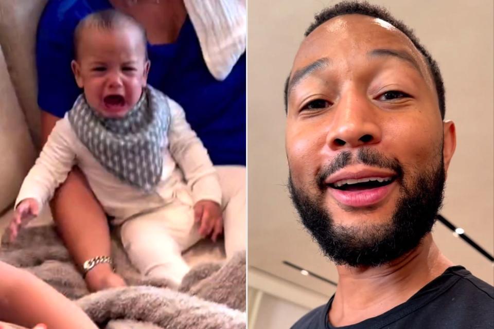 <p>John Legend Instagram</p> John Legend shares adorable video of daughter Esti saying "Dada"