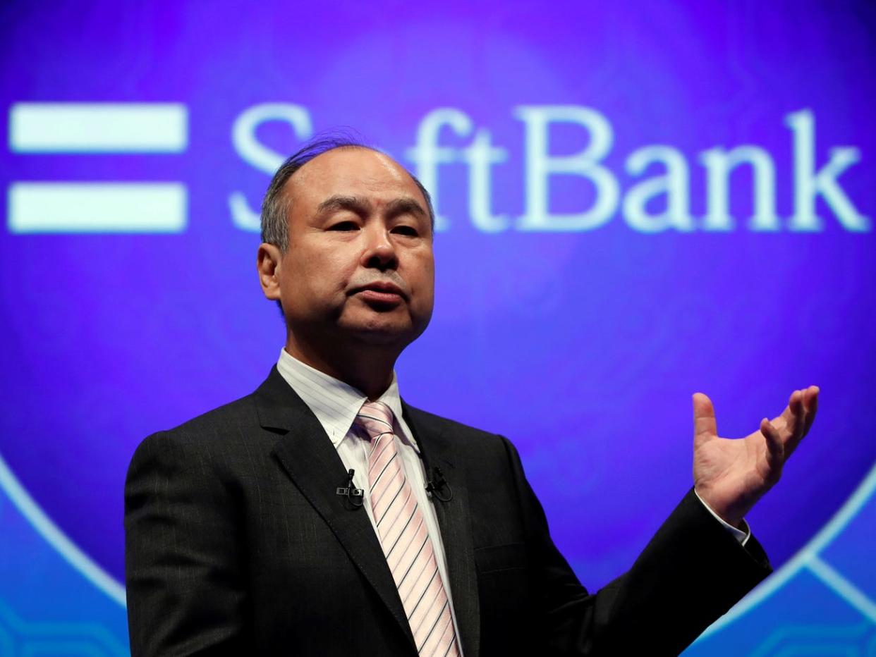 Softbank-Chef Masayoshi Son musste am Montag den größten Quartalsverlust in der Geschichte des Unternehmens präsentieren. - Copyright: Reuters