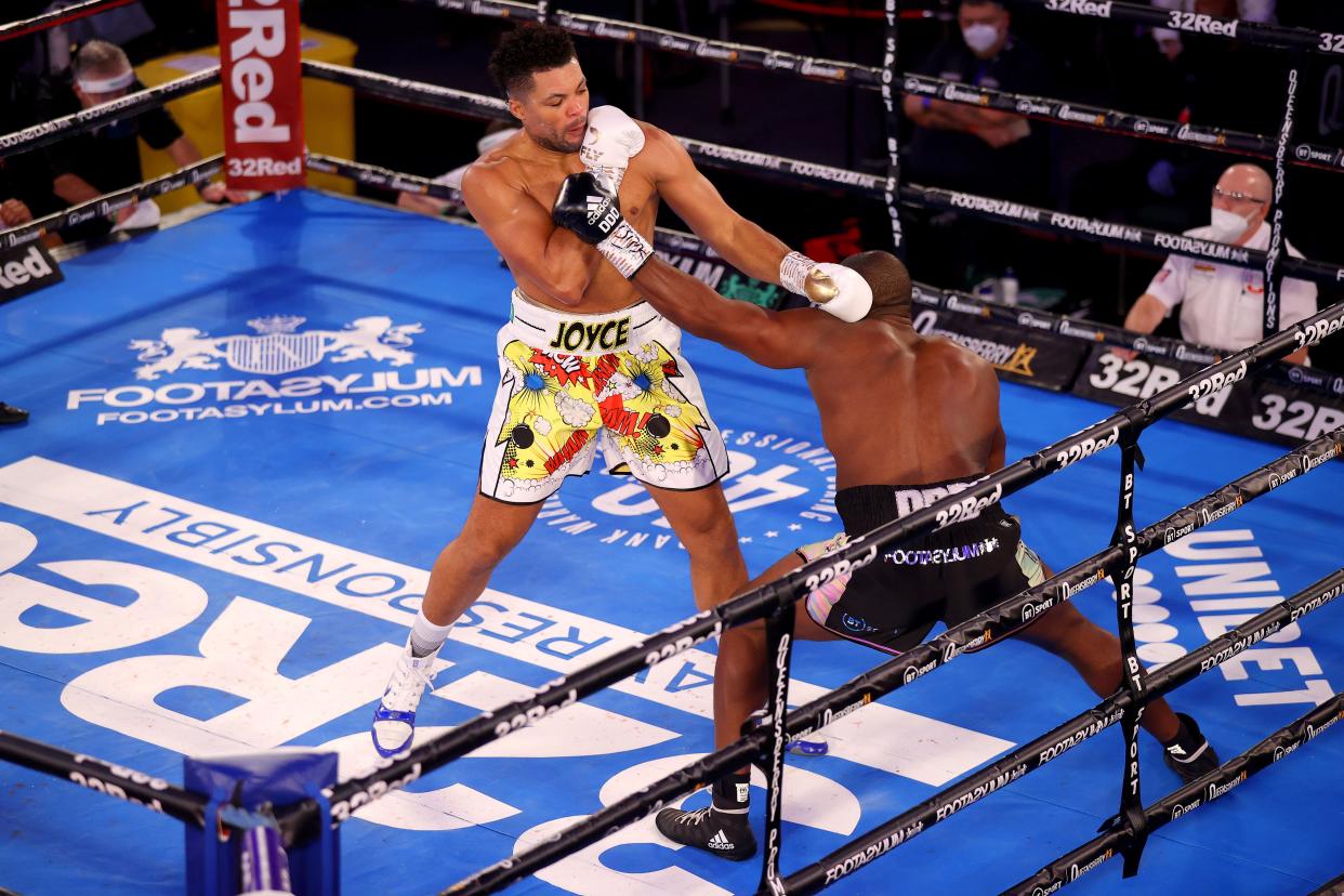 Joe Joyce was too savvy for the young pretender Daniel Dubois (Getty)