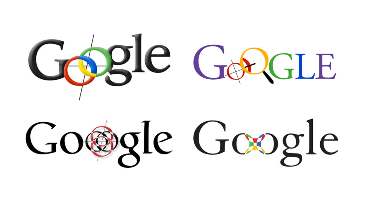  4 unused Google logos. 