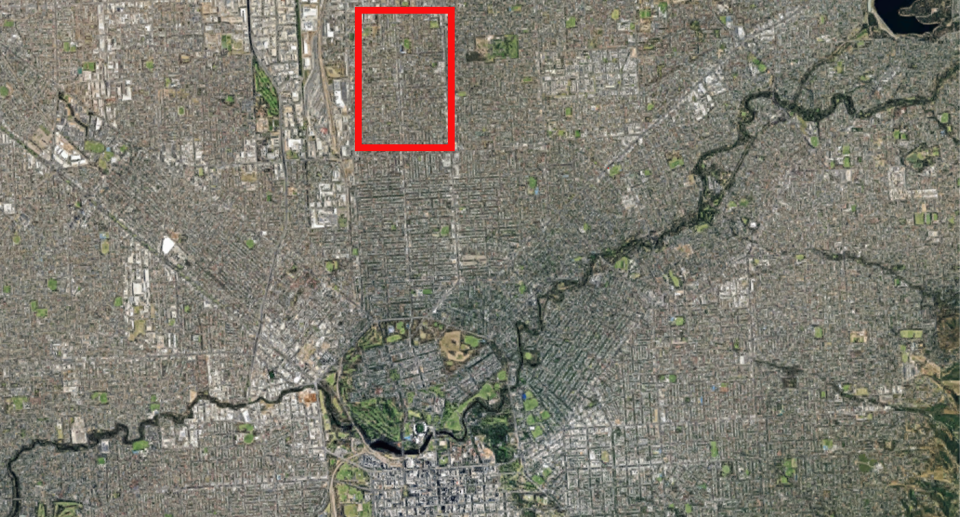 Kilburn, in Adelaide's inner-north. Source: Google Maps. 