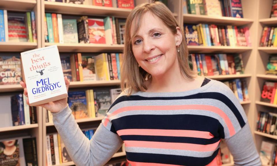 There can’t be enough of her in the world … Mel Giedroyc with her book The Best Things.