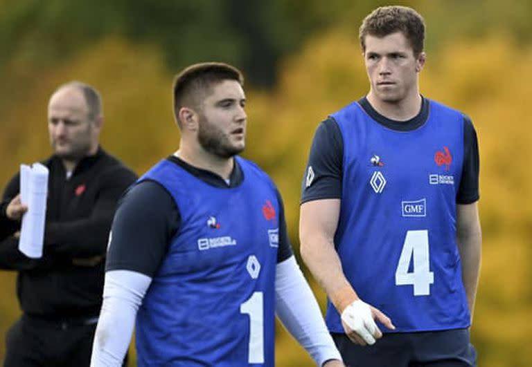 Thibault Flament, listo para jugar el sábado por Francia ante los Pumas