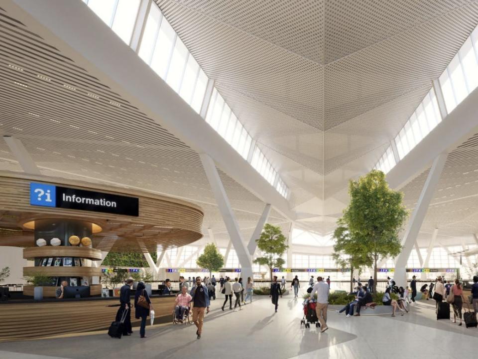 Rendering of the New Terminal One.