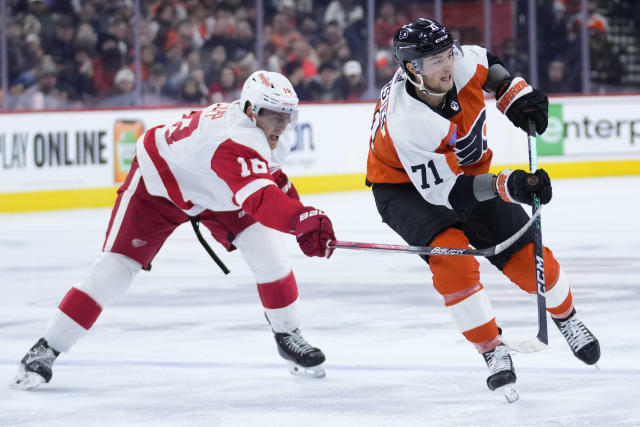 Ersson makes 33 saves, Flyers shut out Red Wings