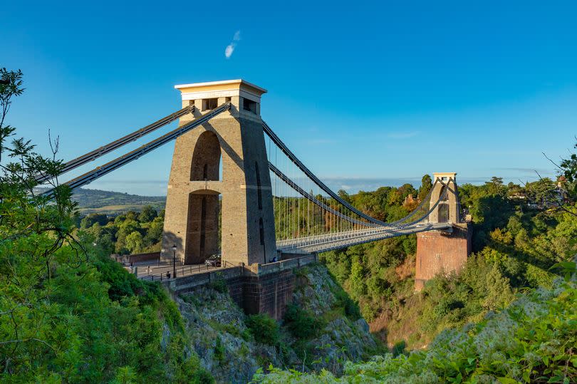 Officers are searching the area around Clifton Suspension Bridge in Bristol -Credit:PA