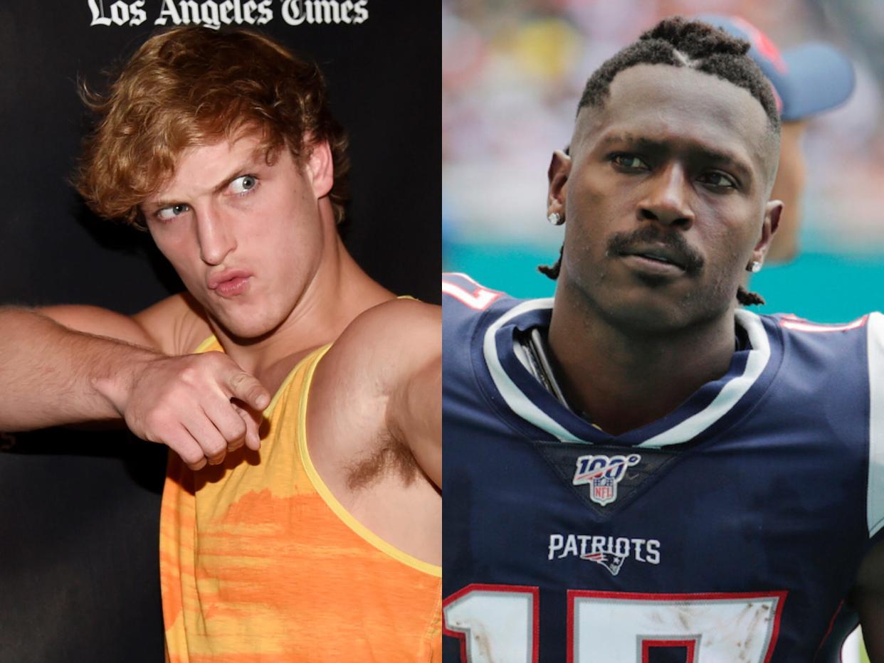 logan paul antonio brown boxing fight