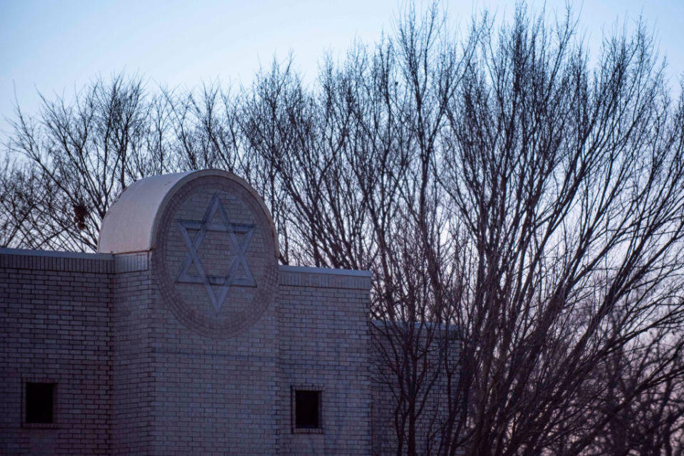 Congregation Beth Israel synagogue is shown on January 17, 2022 in Colleyville, Texas. / Credit: Emil Lippe / Getty Images