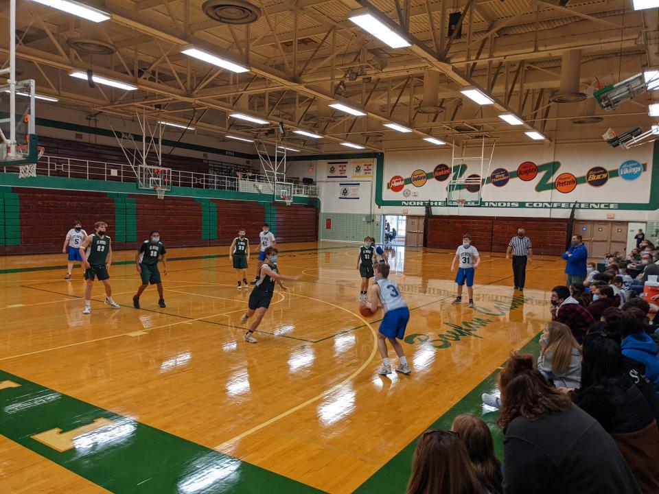 A look at the Boylan main gymnasium in Rockford, during a youth basketball event last year.